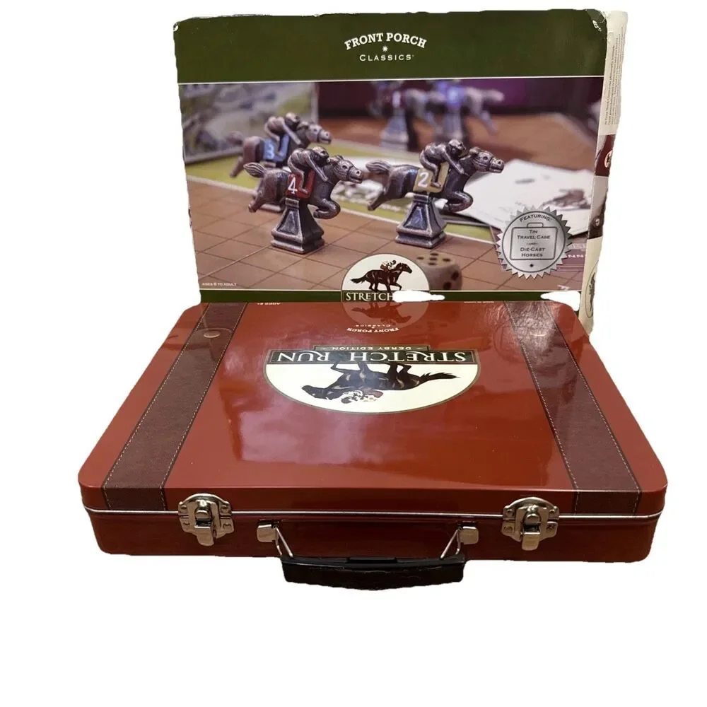Stretch Run Horse  Racing Game Front Porch Classics Derby Edition Strategy New